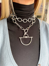 Load image into Gallery viewer, Cheval Chain Necklace with Bit Charm