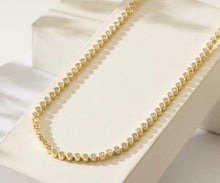 Load image into Gallery viewer, Bezel Set No Flip Tennis Necklace