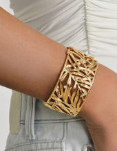 Load image into Gallery viewer, Palm Leaves Cuff