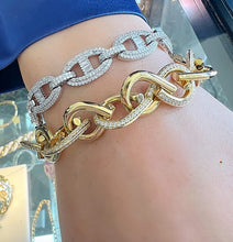 Load image into Gallery viewer, Regine Pave Link Bracelet