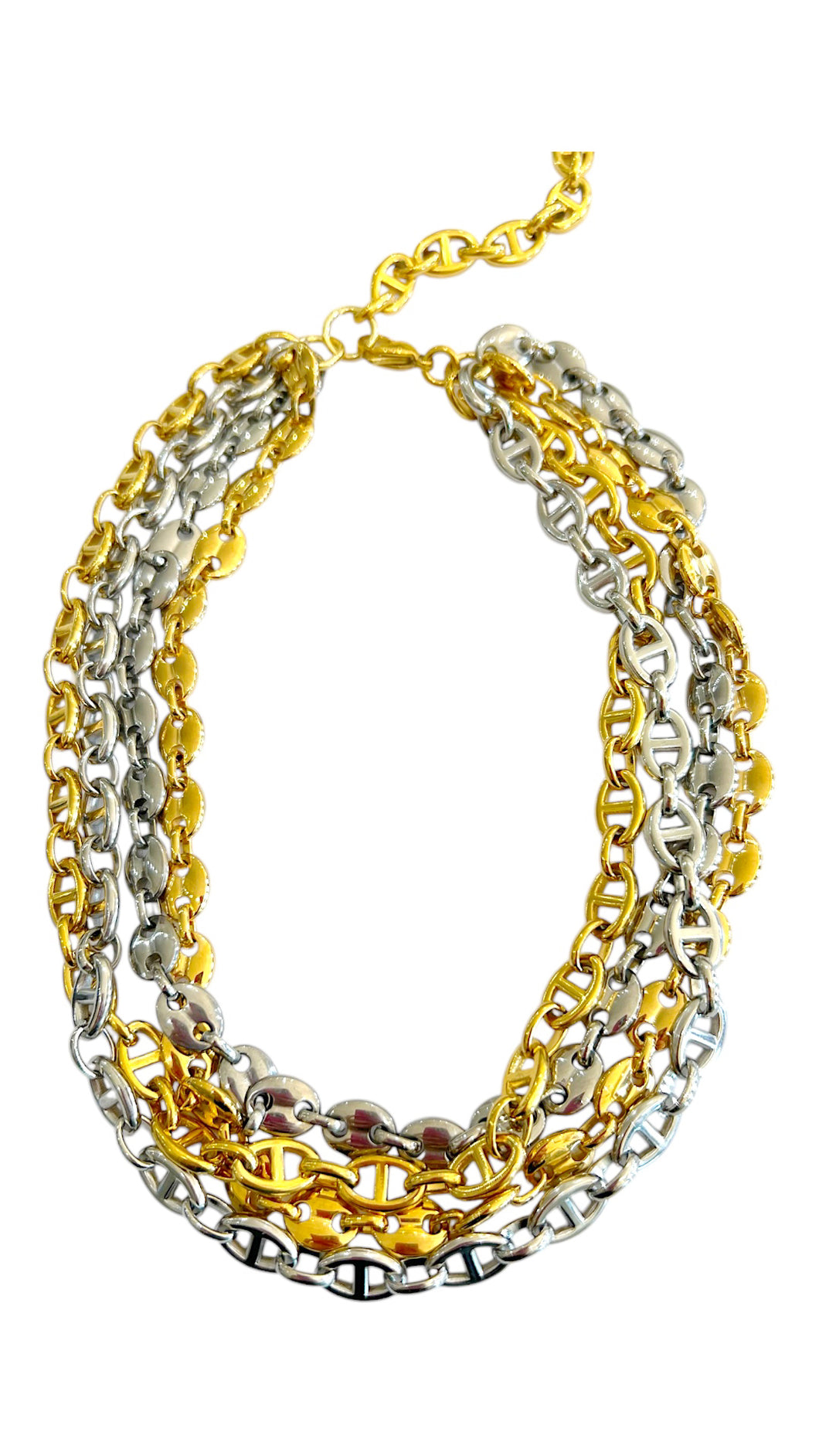 Manon Mixed Metal Necklace