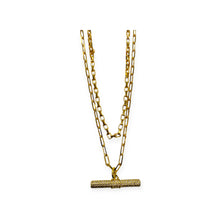 Load image into Gallery viewer, Double Layer Toggle Necklace - BEST SELLER

