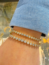 Load image into Gallery viewer, Bellamy Bezel Set Tennis Bracelets

