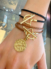 Load image into Gallery viewer, Cheval Leather Wrap Bracelet
