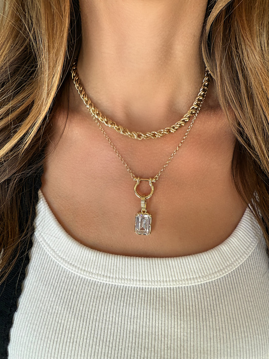 Charm Holder Necklace