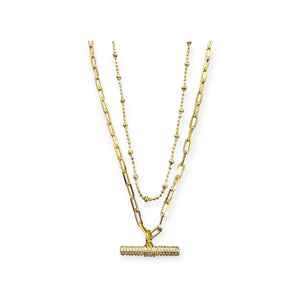 Arie Toggle Necklace