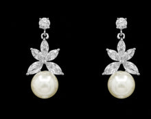 Load image into Gallery viewer, Athena Pearl Drop Earrings
