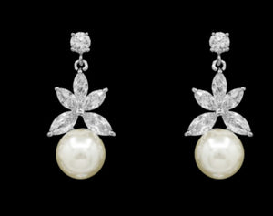 Athena Pearl Drop Earrings