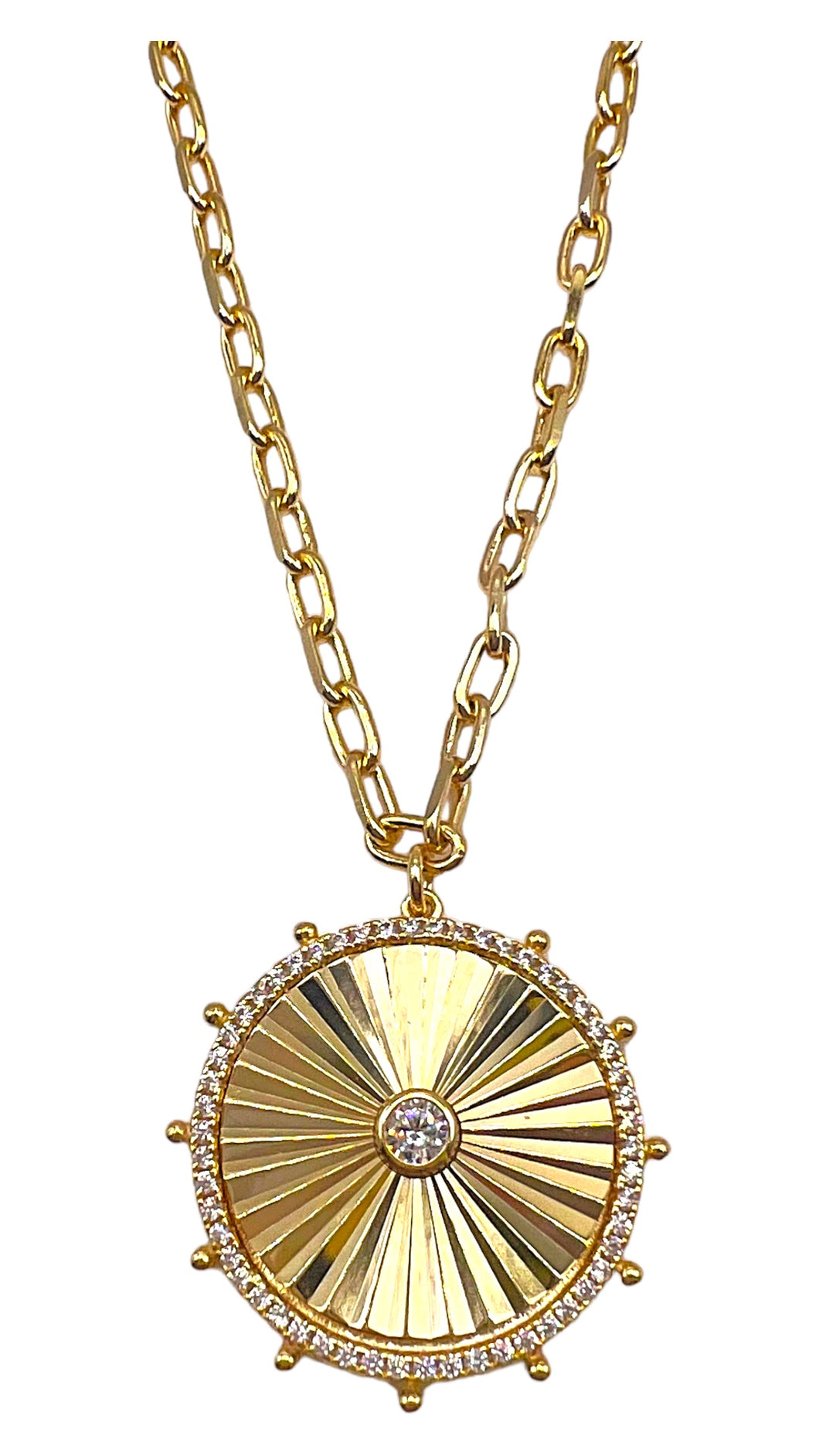 Remina Disc Necklace