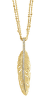 Load image into Gallery viewer, Feather Necklace
