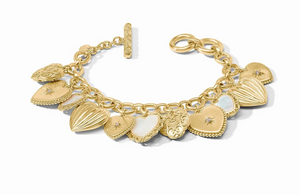 Heart Charm Bracelet