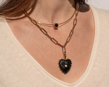 Load image into Gallery viewer, Malene Clip on Heart Charm
