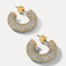 Load image into Gallery viewer, Pave Dolly Hoops
