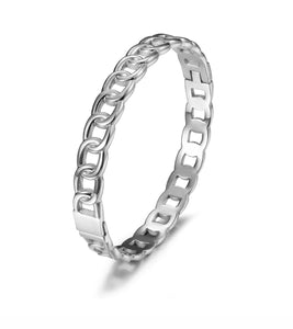 Chain Link Bangle Bracelet