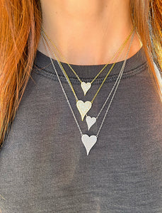 Drip Heart Necklaces