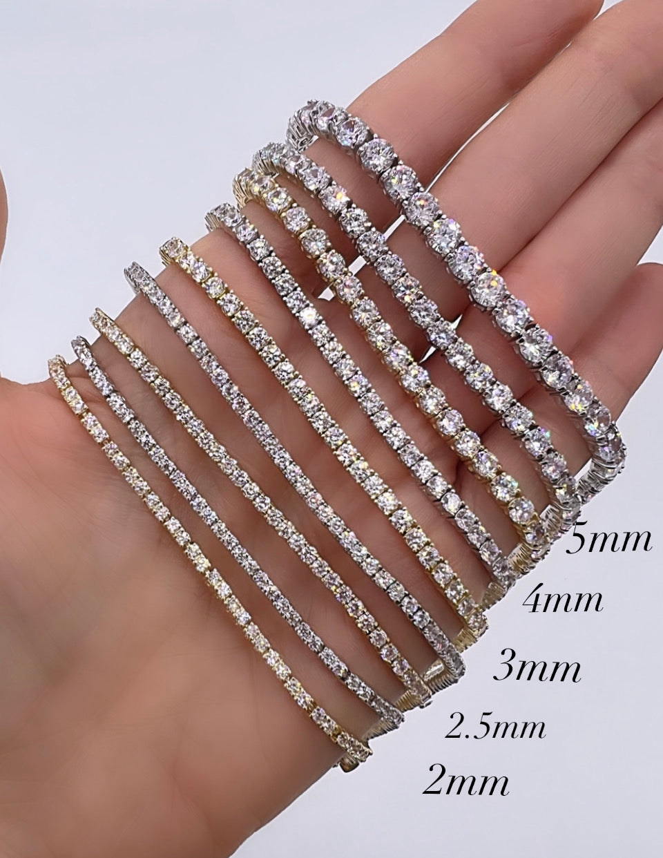 Bracelets élastiques 250 x 3 mm